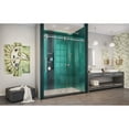 thumbnail image 5 of DreamLine Enigma-XO 50-54 in. W x 76 in. H Fully Frameless Sliding Shower Door in Brushed Stainless Steel, 5 of 12