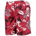 thumbnail image 3 of Youth Wes & Willy Crimson Alabama Crimson Tide Floral Volley Swim Trunks, 3 of 3