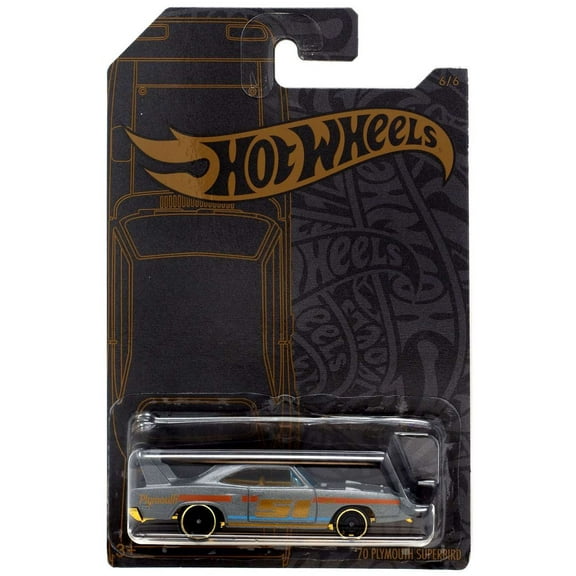 Hot Wheels Satin & Chrome '70 Plymouth Superbird Die-Cast Car