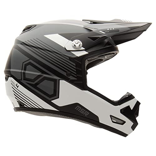 MSR Mav4 Sensor Helmet w/MIPS (Small, White/Black) Motorcycle Dirt Bike Off Road