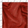 thumbnail image 2 of Soimoi Tissu Crêpe polyester Rouge Abstrait Imprimé Abstrait Tissu au Mètre 52 Pouces de Large, 2 of 6