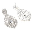 thumbnail image 2 of Rhinestone Post Earrings, 2 of 2