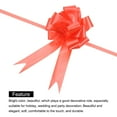 thumbnail image 4 of Uxcell 20Pcs 5" x 8" Large Pull Bow Big Gift Wrapping Bows Ribbon Red for Wedding Car Baskets Presents Christmas Bow, 4 of 6