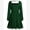Green, variant on IBTOM CASTLE Teen Girl Sparkly Long Sleeve Formal Party Dress Junior Christmas Halloween Glitter Holiday Dress Tween Fancy Birthday Sneaker Ball Gown 11-12 Years Black