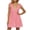 #349-Red, variant on Taylonsss Womens Spring Summer Dress Sleeveless Tie-Front V Neck Short Casual Beach Resort Dress