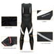 thumbnail image 5 of Mallas con tirantes de ciclismo acolchadas en 3D de compresión Invierno Térmico acolchado Legging largo Pantalón de ciclismo Tirantes Pantalones Negro blanco l Macarena Pantalones con peto de ciclismo, 5 of 8