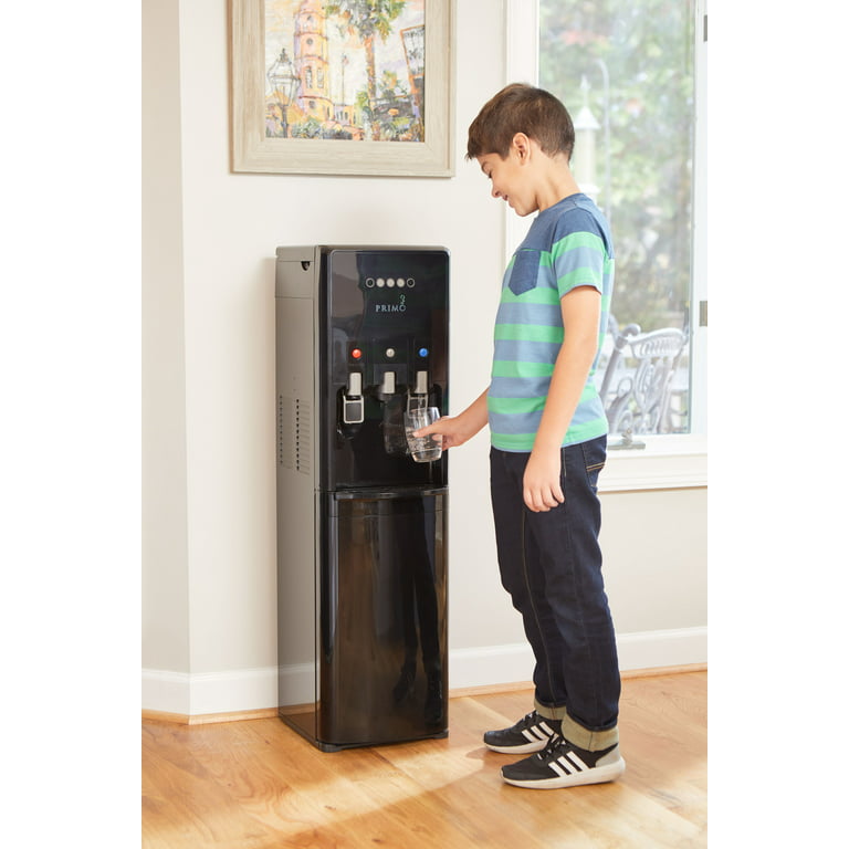 Primo Htrio Coffee K-Cup Water Dispenser Bottom Loading, Hot/Cold  Temperature, Black 