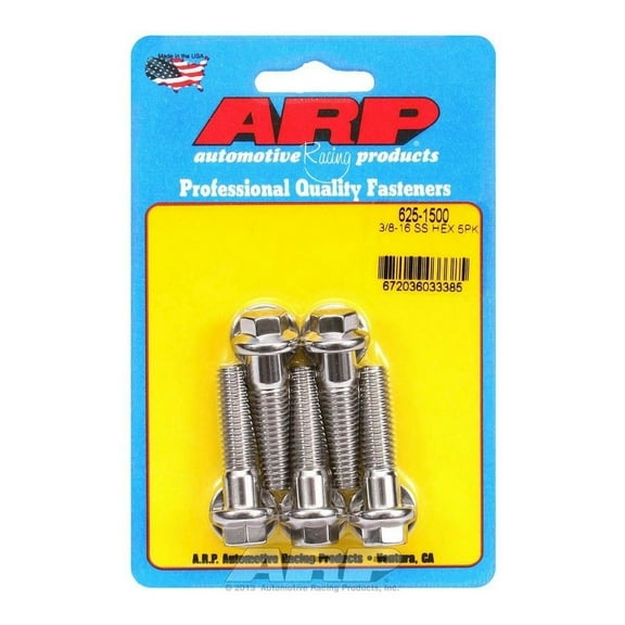 S/S Bolt Kit - 6pt. (5) 3/8-16 x 1.500