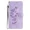 Purple, variant on Flip cover suitable for Redmi note 10 5G phone case wallet, flower PU leather shell protection bumper card clip magnetic phone case