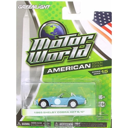 Greenlight - 1:64 Motor World Series 15 1965 Shelby Cobra 427 S/C 96150-C