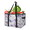 Multicolor 1, variant on CURLYOOT Purple Flower Butterfly Reusable Grocery Bag, Large Foldable Grocery Totes Shopping Bag for Groceries, Phrase Words Shopping Bags with Handles for Kitchen Trunk Picnic
