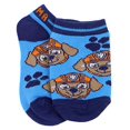 thumbnail image 3 of Nickelodeon Little Boy's PAW Patrol 5 Pack Character No Show Socks (Grey/Orange/White, Small - Kids Shoe Size 7-10), 3 of 3