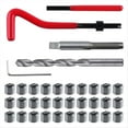 thumbnail image 1 of Kit de Reparación de Roscas M8x1.25 de 30 Piezas, Kit de Reparación Métrico con Brocas HSS Roscadas, para Reparación de Automóviles, 1 of 5
