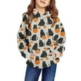 thumbnail image 2 of Fesfesfes Kids Hooded Sweatshirt Girls And Boys Halloween Hooded Tops Kids Fashion Long Sleeve Shirts Sweatshirt Pullover Tops, 2 of 6