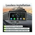 thumbnail image 3 of Portable Dash Mount Carplay Display 7in Touch Screen, Gps Navigatin,bluetooth Car Stereo Radio, Bac, 3 of 5