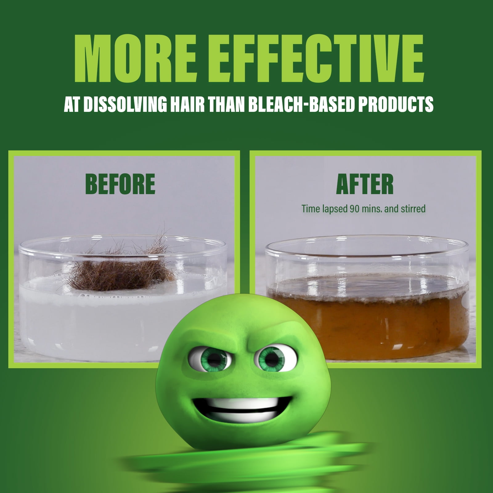 Green Gobbler Drain Clog Dissolver - Liquid Hair & Clog Remover - 31 oz - 2  Pack