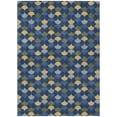 thumbnail image 2 of Addison Rugs Chantille Indoor/Outdoor Transitional Geometric Navy Machine Washable Rectangle Rug, 10' x 14', 2 of 8
