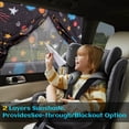Car Window Shades, 2 Packs Magnetic Car Sun Shades for Baby, 2 Layers ...