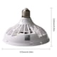 thumbnail image 4 of Ventilador de Techo con Luz 12W E27 Base Convertidor Silent Cooler LED (85-265V) Wdftyju Libre de BPA, 4 of 4