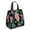 Pioneer Flower Floral-3, variant on Pioneer Flower Floral Print Pattern Insulated Lunch Bag for Women & Adults,Large Portable Soft Cooler Lunch Bag,Thermal Food Storage Tote with Pearl Cotton,8.66L,8.75x5.75x9.5 Inch