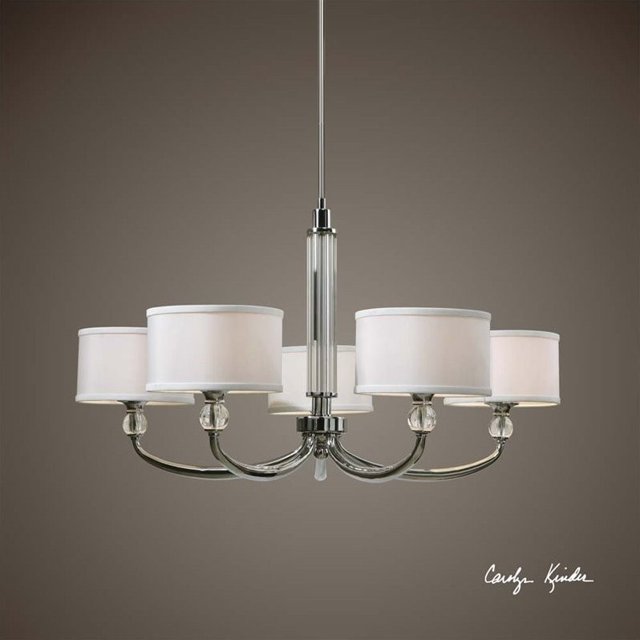 Uttermost Lustre Vanalen 5 Chromé Léger