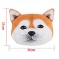 thumbnail image 3 of 3D Animal Car Headrest Neck Pillow and Seat Belt Cover Set for Comfortable Travel Cute Husky Dog Design Universal Fit Premium Interior Accessory, 3 of 3