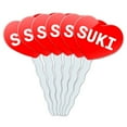 thumbnail image 1 of Suki Heart Love Cupcake Picks Toppers - Set of 6, 1 of 1