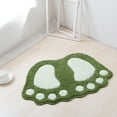 thumbnail image 4 of Alfombrilla para puerta de interior con forma de pies de Worallymy, alfombrilla para pies, alfombrillas antideslizantes para baño, cocina, pasillo, inodoro, alfombrillas antideslizantes Worallymy JD735795058, 4 of 4