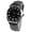 Black Band & Black Dial, variant on UDIYO Men Vintage Date Calendar Dial Faux Leather Business Analog Quartz Wrist Watch