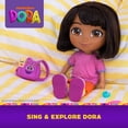 thumbnail image 3 of Dora, Sing & Explore Dora Doll with Music, Sound Effects, Bilingual Phrases, Doll Clothes & Accessories, Kids Toys for Girls & Boys Ages 3 and Up, 3 of 11