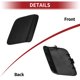 thumbnail image 5 of Tapa del gancho de remolque delantero derecho para Toyota Prius C Aqua 2012-2014, tapa del gancho de remolque No.5212752540, plástico negro mate, 1 Pcs, 5 of 6