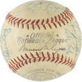 thumbnail image 7 of Roberto Clemente 1957 Pittsburgh Pirates Team Signed Baseball PSA DNA COA, 7 of 7