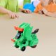 thumbnail image 1 of Juguete de dinosaurio transformador CUTICAT para niños educativo Triceratops Verde, 1 of 8