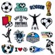 thumbnail image 1 of Puideon Set de 16 parches termoadhesivos de fútbol para la Copa Mundial, 1 of 4