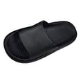 thumbnail image 3 of adviicd Slippers for Kids Kids Cloud Slides Boys Girls Shower Slippers Slip on Slide Sandals Non-slip Summer Beach Pool Shoes (Black,5.5), 3 of 5