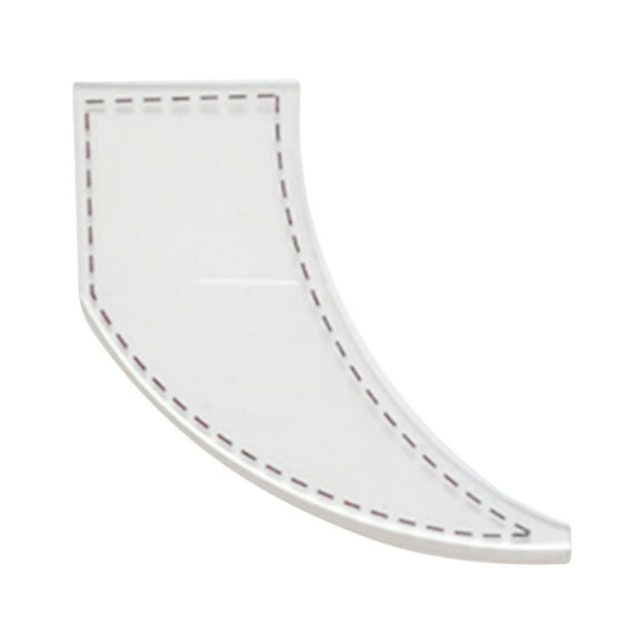 Plantilla de corte de acolchado acrílico Gloria Regla de acolchado 4x4 pulgadas