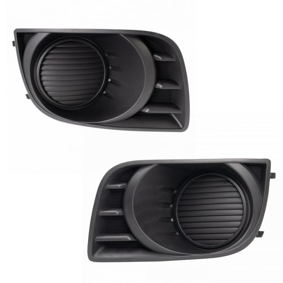 TRQ Fog Light Hole Cover Fits 2008-2017 Toyota Sequoia BDA08798