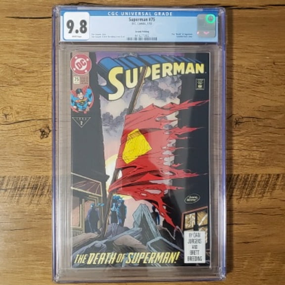 Superman #75 - CGC 9.8 Comic Book