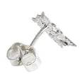thumbnail image 2 of JOYARIS Aretes Broquel Pendiente Nudo De Bruja Liso Plata Ley 925 A-0000052, 2 of 4