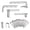 B01 small size, variant on 1 Pair Closing Stainless Steel Hinges Double Swing Door Hinges with Auto Return Mechanism for Swing Doors