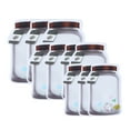 thumbnail image 3 of Food Saver Storage Bags Sealing Zipper Bag Portable Convenient Parties For Picnics #1 3pcs L + 4pcs M+ 3pcs S, 3 of 8