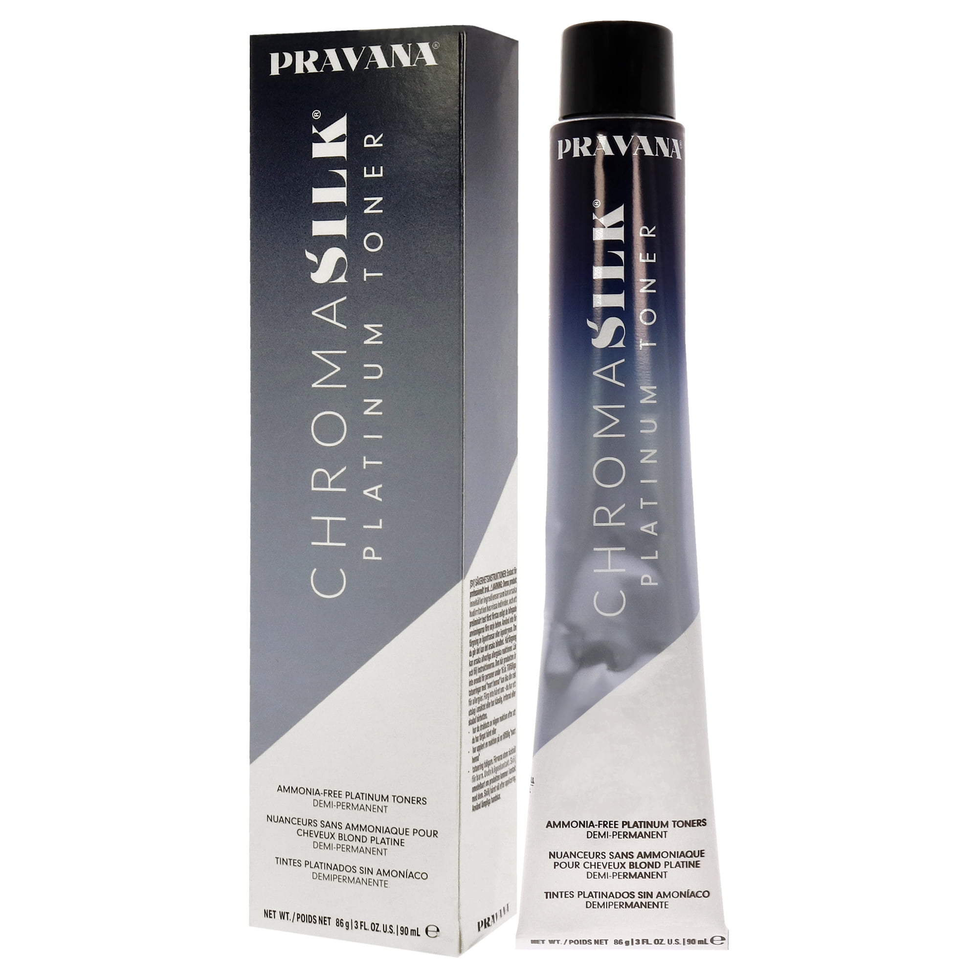 Pravana ChromaSilk Platinum Toner - Platinum Sand , 3 oz Hair Color