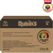 Rubik’s Cube, Original 3x3 Cube with Removable Stickers for Customization in Fun Patterns, Problem-Solving Brain Teaser, Ages 8+