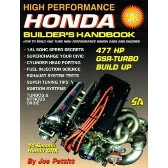 Pre-Owned High Performance Honda Builder's Handbook (S-A Design) (Paperback) 1884089216 9781884089213
