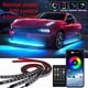 thumbnail image 1 of Tira de luces LED de neón 4 en 1 para la parte inferior del coche, lámpara de ambiente ambiental decorativa, Flexible, RGB, 12V, APP, 1 of 4