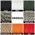 thumbnail image 4 of XKDOUS 550 Paracord 50ft Camo Green Parachute Cord, 100% Nylon 7 Strand Inner Core Type III Tactical Paracord Rope, Outside Survival Gear for Bracelets, Lanyards, Handle Wraps, Camping & Hiking, 4 of 5