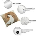 thumbnail image 4 of SHANXI TopXma Girl Black Body Line Art Throw Pillow Cover, Gifts for Women Girls,n Home Bedroom Living 20x20in, 4 of 5