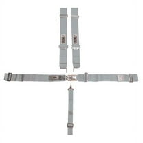 Crow 20054 Sprint/Midget 5-Point Wrap-Around Racing Harness,Black