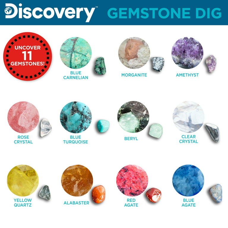 Discovery Gemstone Dig, Boys and Girls, Teens, Ages 12+