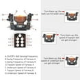 thumbnail image 2 of Table Tennis Robot Ping Pong Ball Machine Automatic Table Tennis Machine for Training, 2 of 7